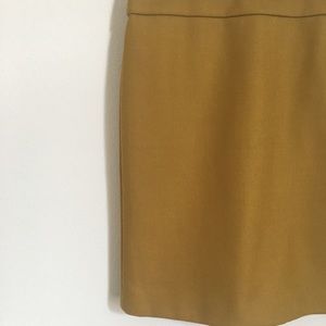 Mustard Pencil skirt